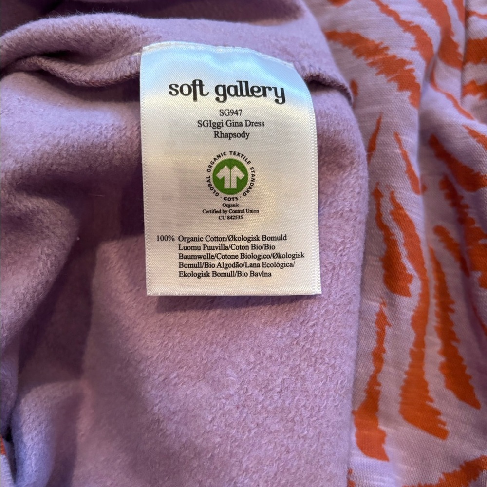 Soft Gallery‎ Smallable 100% organic cotton dress girls size 6 yrs old - Picture 5 of 5